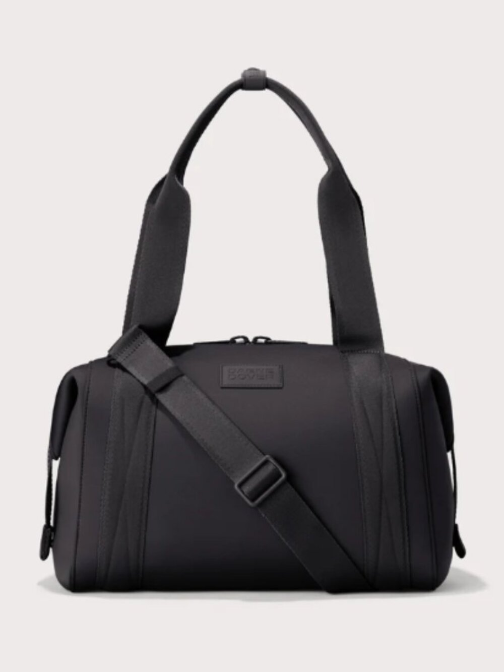 Dagne Dover Landon neoprene Carryall Bag (Black - Medium)